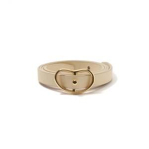 NEW LIZZIE FORTUNATO women's skinny georgia belt in yellow